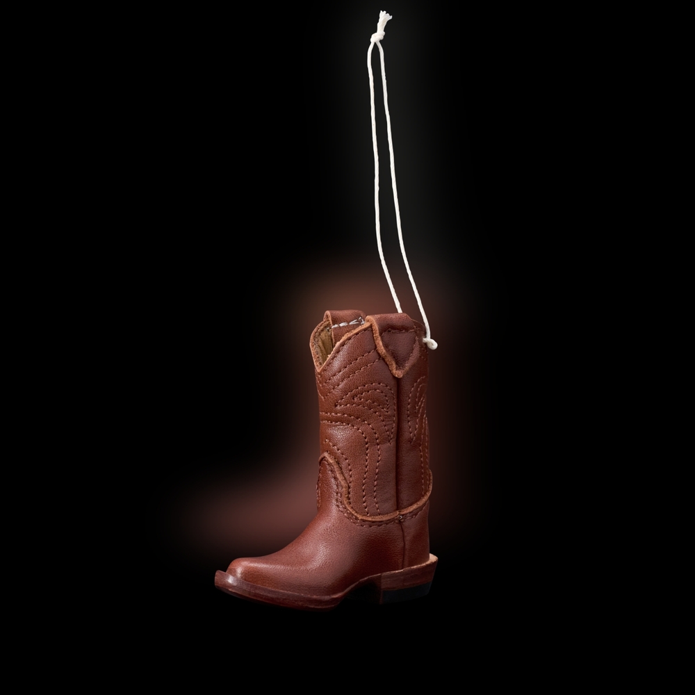 Sold Tecovas Leather Mini Boot Ornament